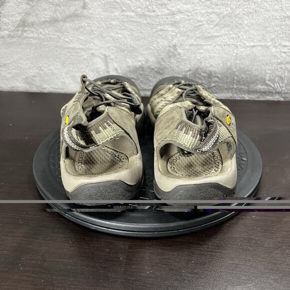 Keen Newport H2 Mens Size 11 Brown Leather Hiking Athletic Supportive Sandals - Picture 4 of 10